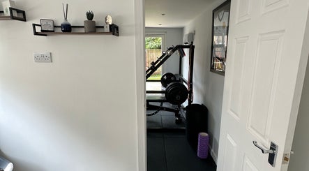 Modern gym equipment at Deaconsbank Physiotherapy, Glasgow, Scotland, GB, promoting health and wellness.