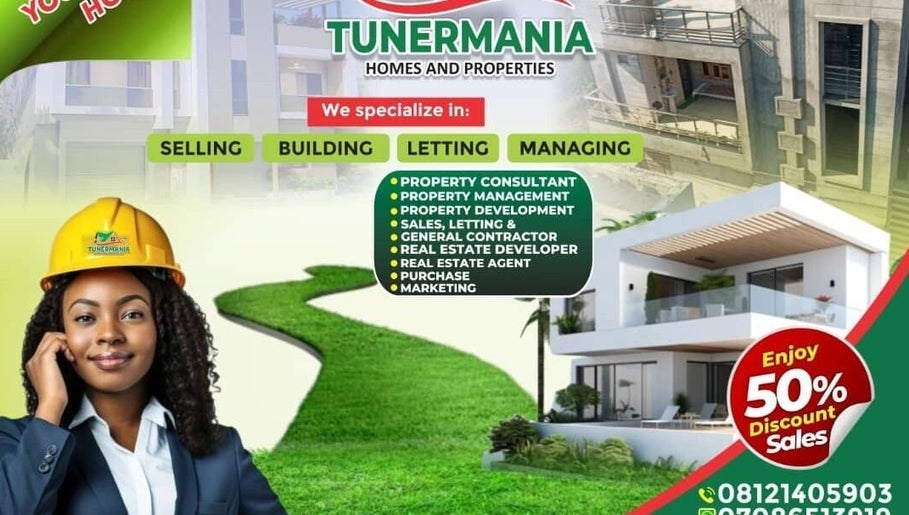 TUNERMANIA HOMES AND PROPERTIES LTD image 1