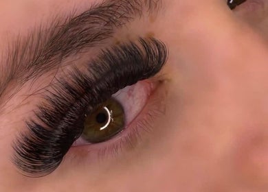 Close-up of stunning eyelash extensions at Beautified.Bnee, Beenleigh, Queensland, AU. Enhance your beauty here.