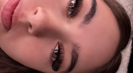 Close-up of styled lashes at Beautified.Bnee, Beenleigh, Queensland, AU, showcasing expert lash work.