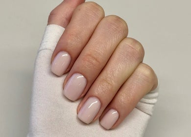 Elegant pastel manicure from Nails by Natalie Anne, Canterbury, New South Wales, AU.