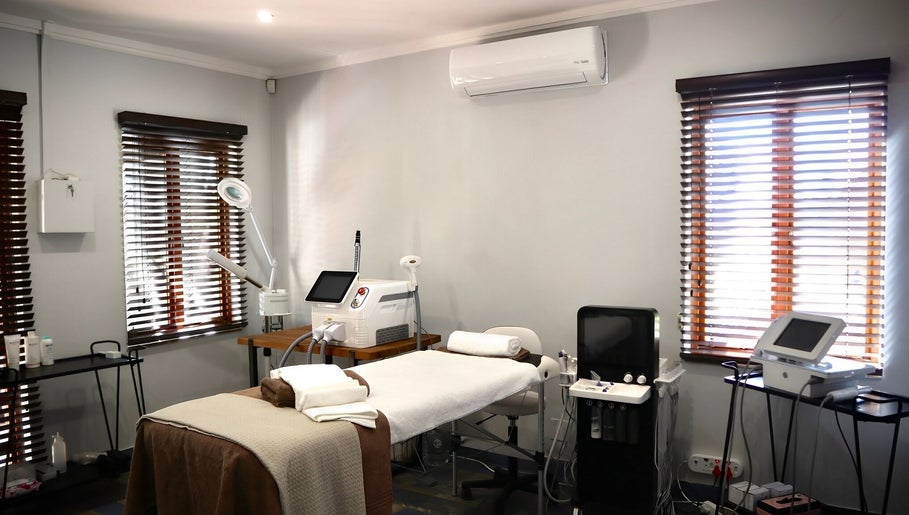 Modern treatment room at Bohemian Wellness & Spa, Pretoria, Gauteng, ZA, showcasing advanced spa equipment.