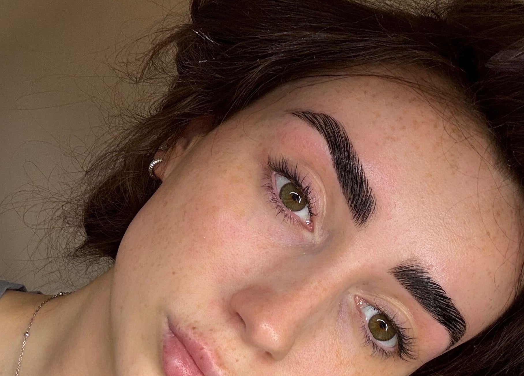 Perfectly shaped eyebrows at Studio by MH in Liverpool, England, GB. Ideal for beauty enhancements.