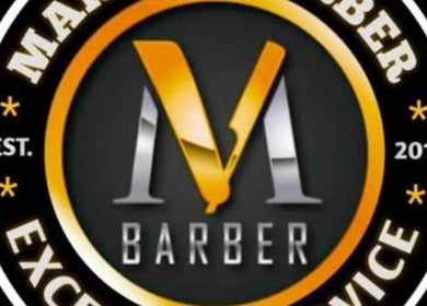 Logo of Marlon Barber Sambag 1 Branch, Cebu City, Central Visayas, PH, featuring a stylized 'M'.