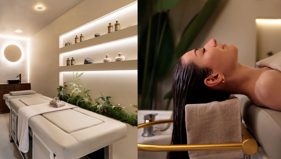 Relaxing spa treatment at Gili Head Spa, New York, New York, US with serene decor and soothing ambiance.