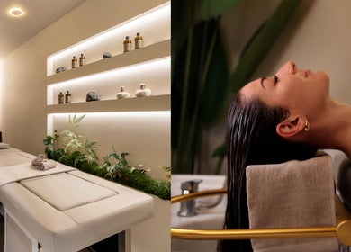 Relaxing spa treatment at Gili Head Spa, New York, New York, US with serene decor and soothing ambiance.