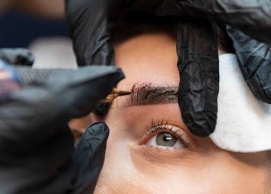 Expert eyebrow shaping at Inlux Thai Massage & Spa, Pukekohe, Auckland, NZ. Professional grooming services.