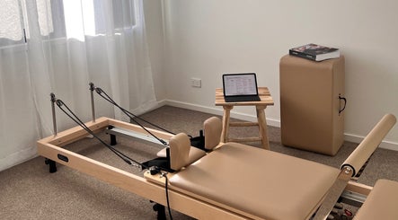 Pilates reformer at BURN N BALANCE, Brisbane, Queensland, AU, enhances wellness and relaxation.