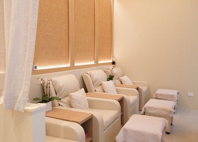 Comfortable seating at New Star Massage and Head Therapy in Marrickville, New South Wales, AU.
