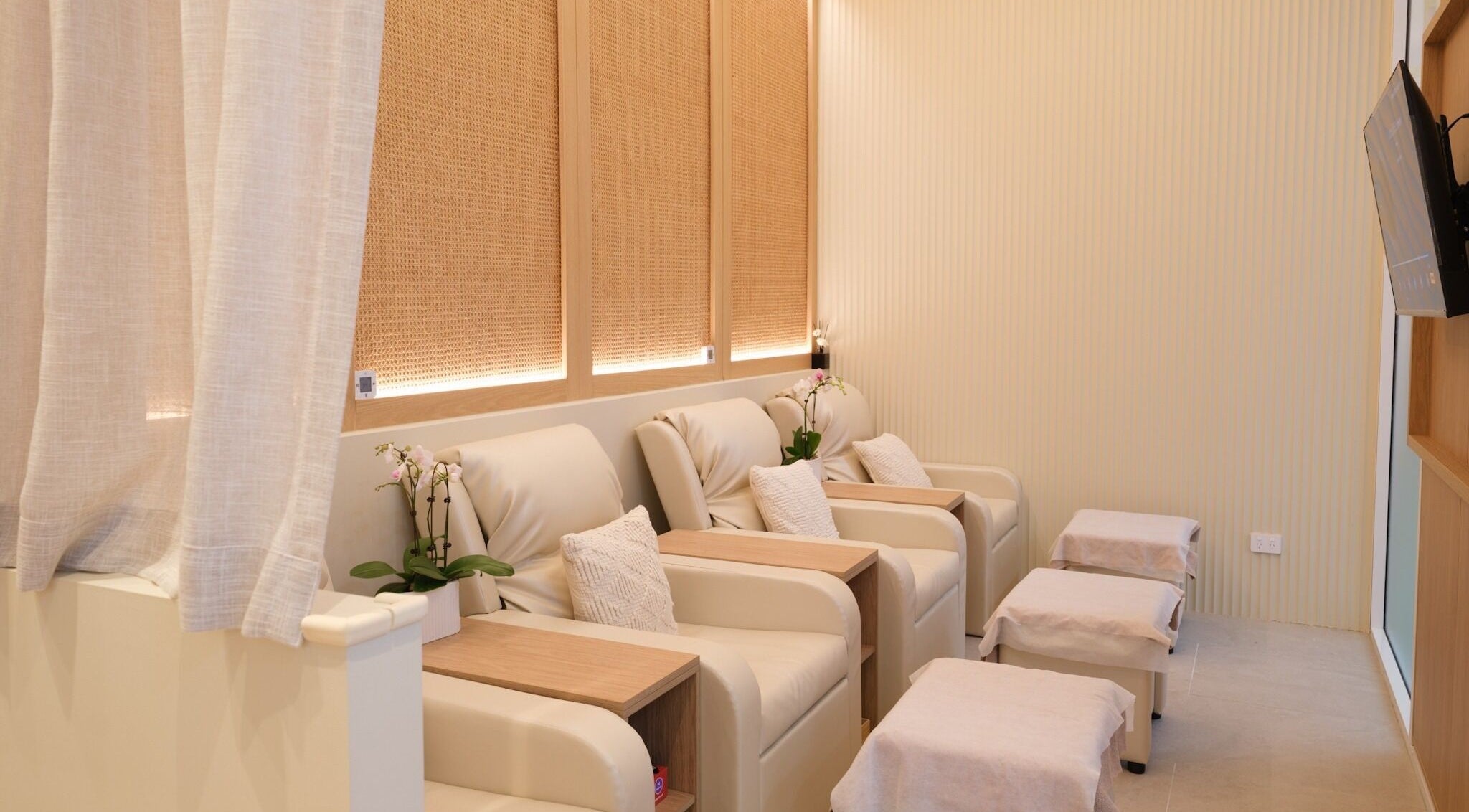 Comfortable seating at New Star Massage and Head Therapy in Marrickville, New South Wales, AU.