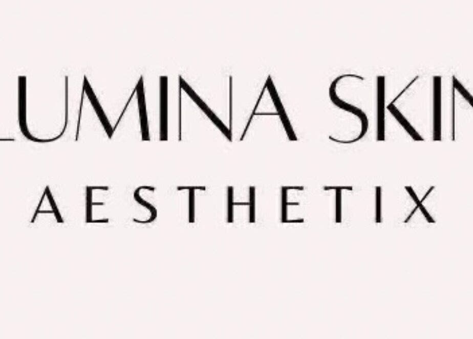 Lumina Skin Aesthetix logo on a soft background, Phoenix, Arizona, US.
