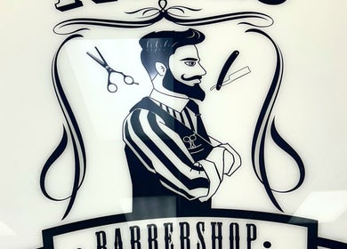 Ilustración de barbería en Yoandry Sánchez, Miami, Florida, US.