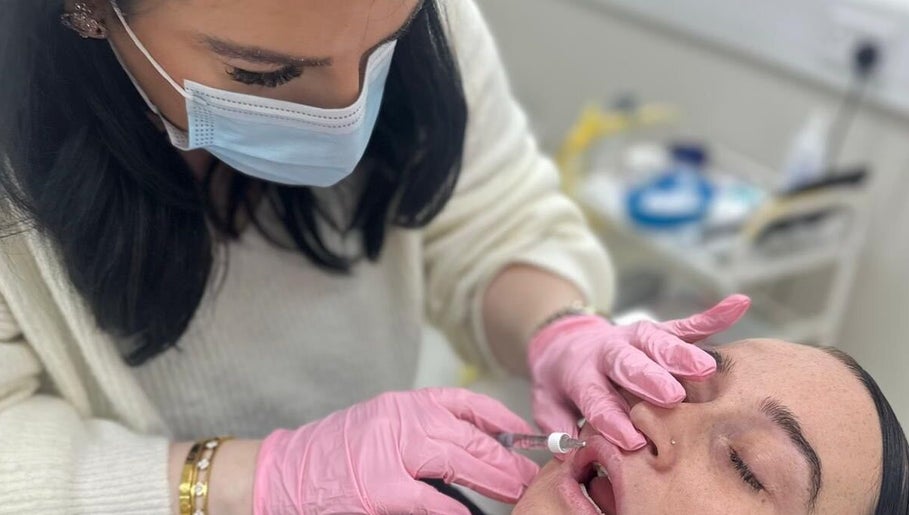 Professional lip augmentation at The Beauty Clinic By Paige in Uxbridge, England, GB.