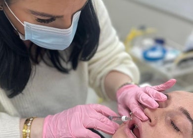 Professional lip augmentation at The Beauty Clinic By Paige in Uxbridge, England, GB.