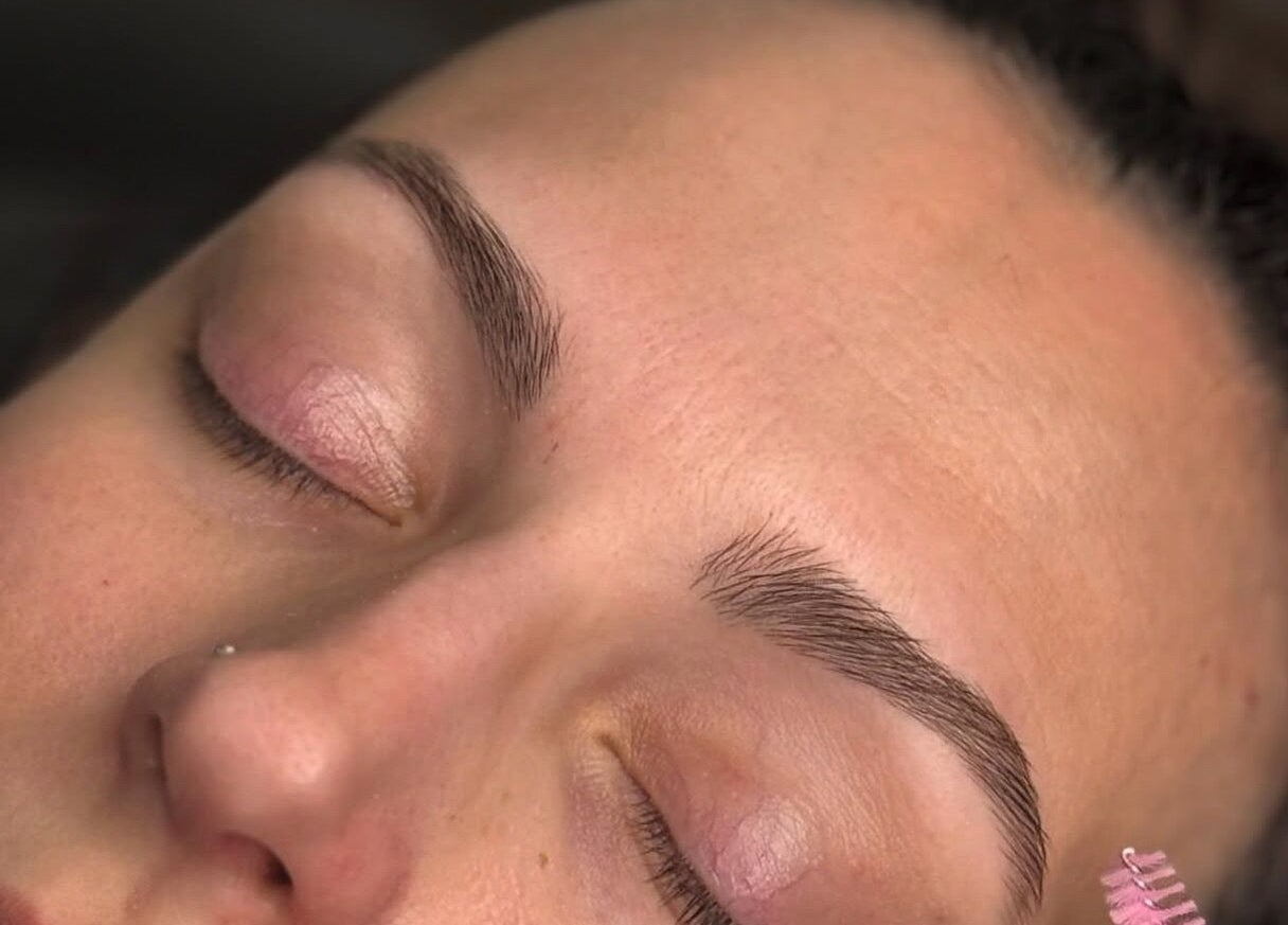 Perfectly shaped eyebrows at Zoila Beauty in Centereach, New York, US.