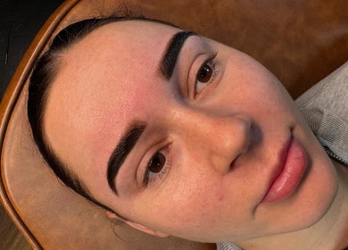 Eyebrow enhancement at Sirenstudio_co, Blacksmiths, New South Wales, AU. Expertly shaped and defined arches.