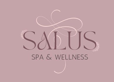 Elegant logo of Salus Spa - Home Service | سالس سبا - خدمة منزلية, located in Jeddah, SA.