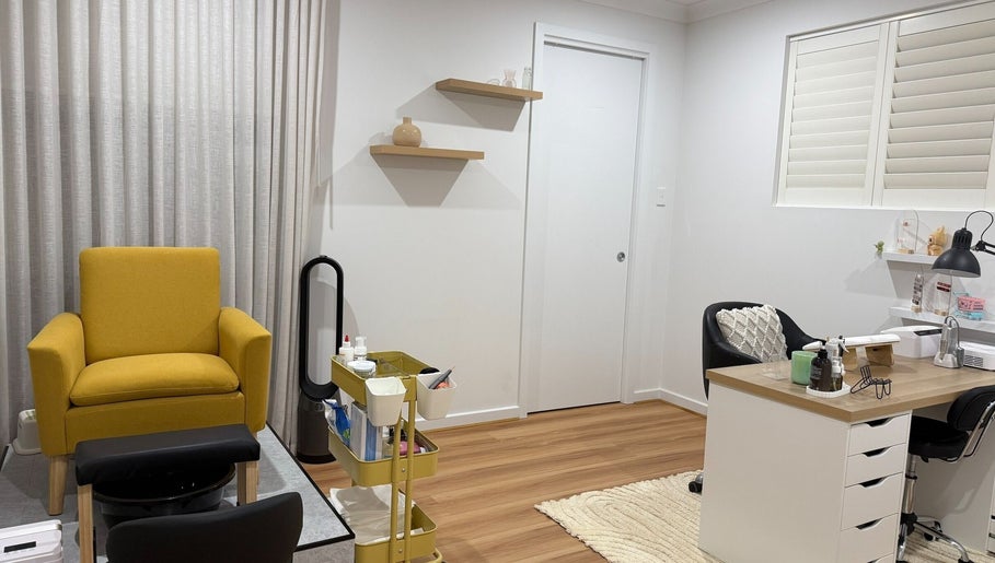 Relaxing interior of Cece Valley Nail Boutique, Angle Vale, South Australia, AU showcasing comfort and style.
