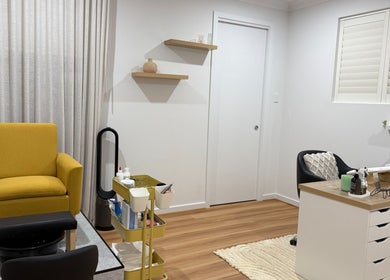 Relaxing interior of Cece Valley Nail Boutique, Angle Vale, South Australia, AU showcasing comfort and style.