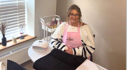 Professional beauty attendant at Ethereal Beauty, Lydney, England, GB, ready for service.