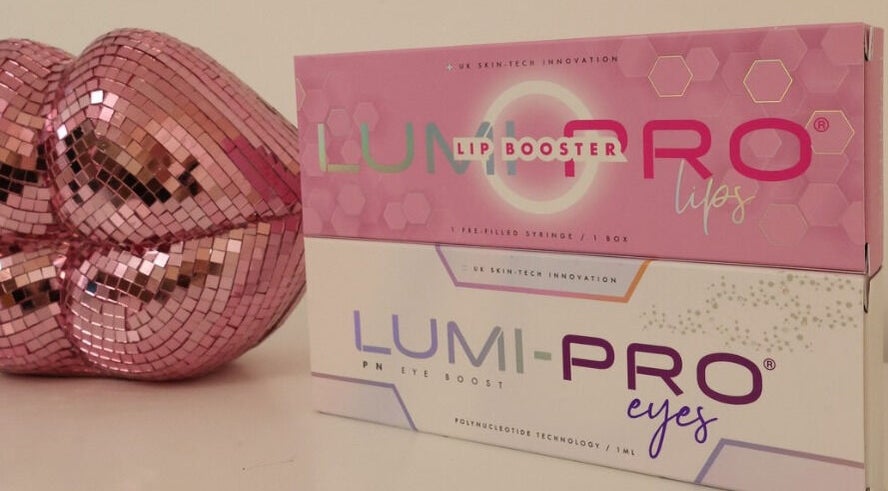 Kissed Clinic - Wilmslow showcases LUMI-PRO lip and eye boost products in Wilmslow, England, GB.