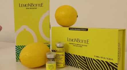 LemonBottle skin boosters featured at Kissed Clinic - Wilmslow, enhancing natural glow. Wilmslow, England, GB.