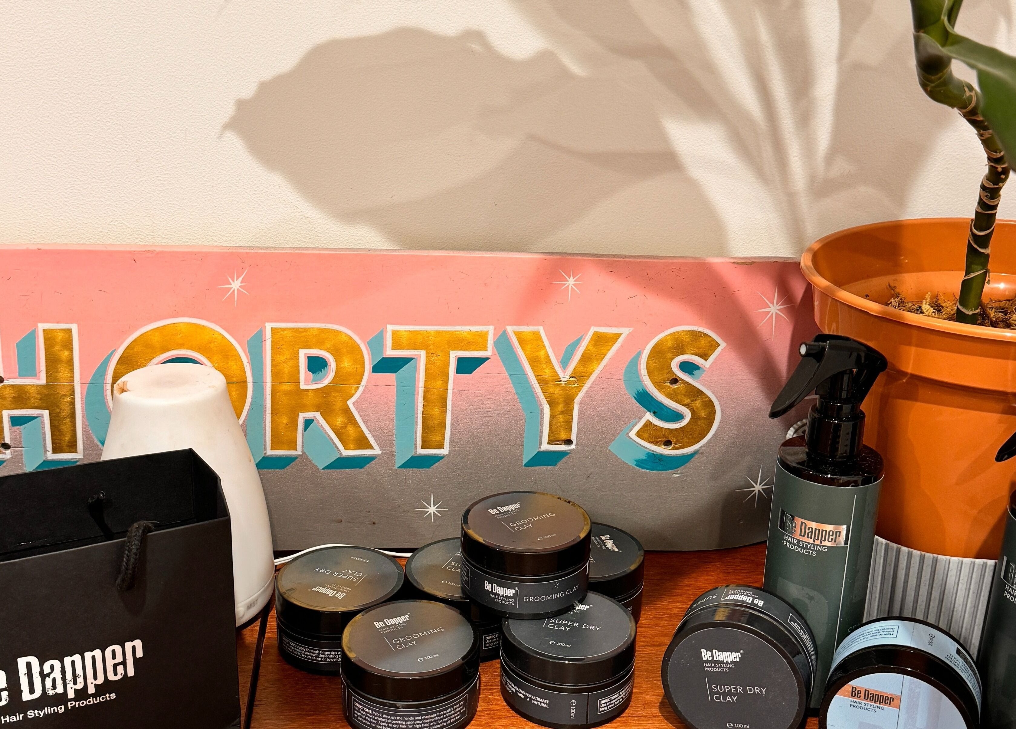 Shortys - Leicester showcases hair products and decor in Leicester, England, GB.