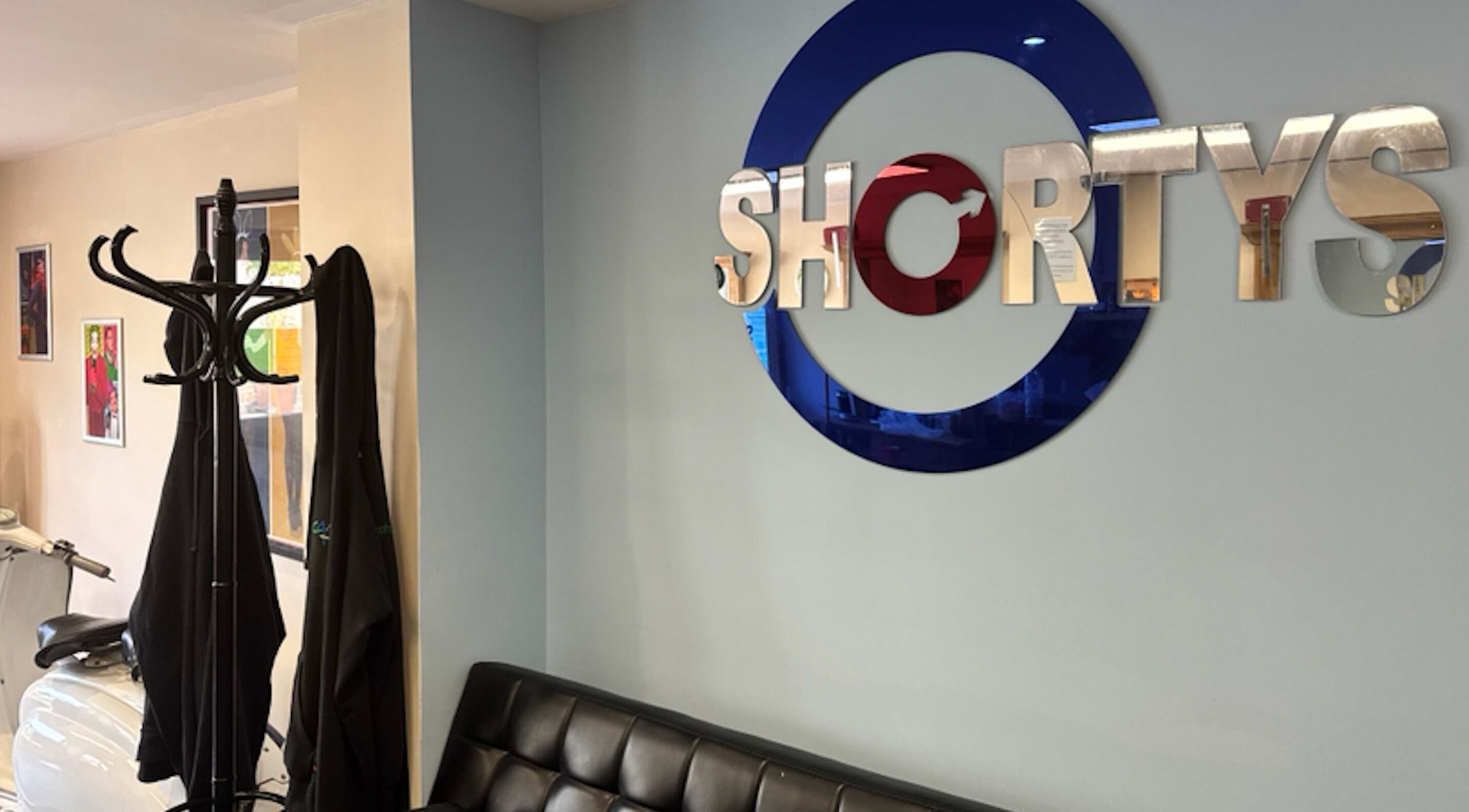 Stylish reception at Shortys - Markfield, featuring sleek decor and modern furnishings in Markfield, England, GB.