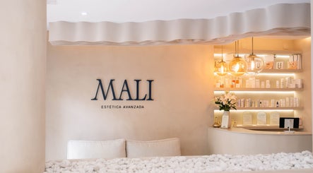 Recepción elegante en Mali Estetica Avanzada, Madrid, Comunidad De Madrid, ES, con decoración acogedora.