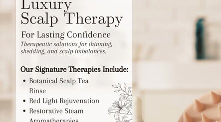 Luxury scalp therapy at Scalp & Strand Wellness Studio, Columbia, SC, US. Signature treatments for scalp health.