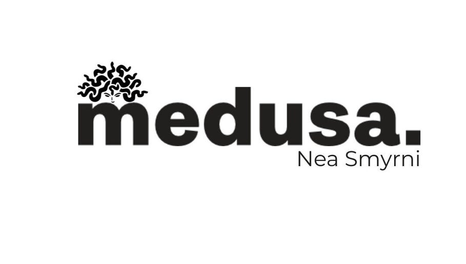 Λογότυπο MEDUSA Nea Smirni, κέντρο ομορφιάς στη Νέα Σμύρνη, GR.