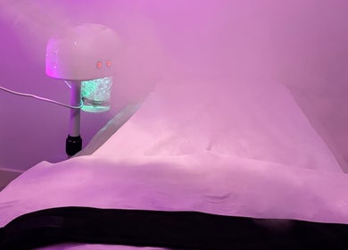 Relaxing steam room at Skin By Shannon, Tranent, Scotland, GB providing calming wellness experience.