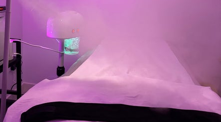 Relaxing steam room at Skin By Shannon, Tranent, Scotland, GB providing calming wellness experience.