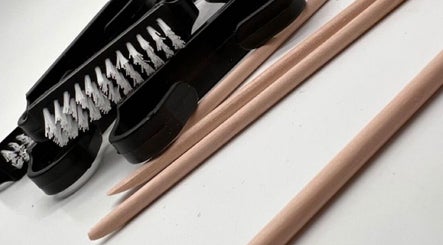 Nail care tools at Beauty Place, Reykjavík, Reykjavíkurborg, IS for precise manicures.