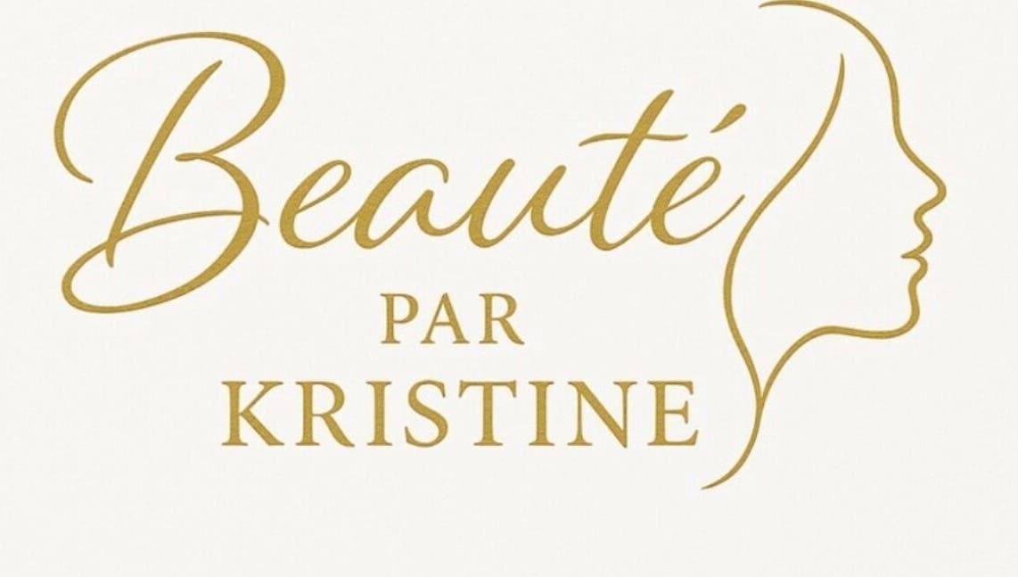 Logo doré de Beauté par Kristine à Laval, Québec, CA, représentant silhouette élégante.