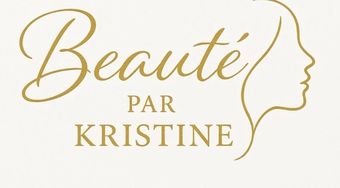 Logo doré de Beauté par Kristine à Laval, Québec, CA, représentant silhouette élégante.