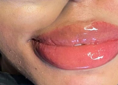 Glossy lips service at Labtolips Chelmsford, enhancing beauty in Chelmsford, England, GB.