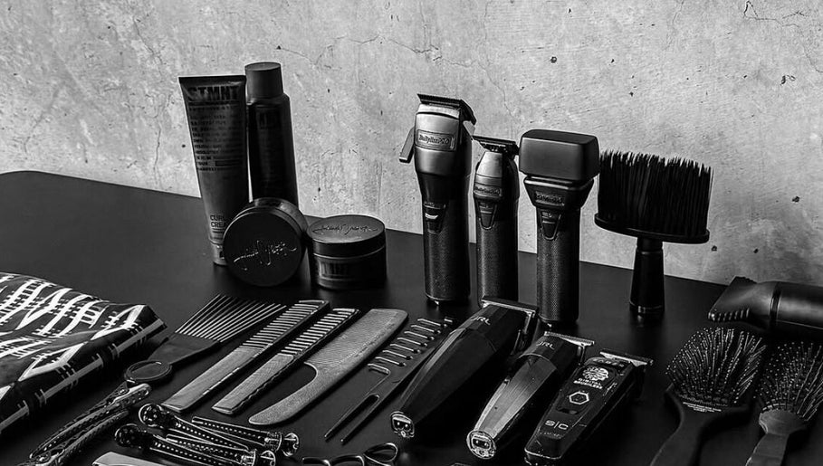 Professional barber tools at Mens Haircut Windsor by Ritzy’s, Windsor, England, GB.