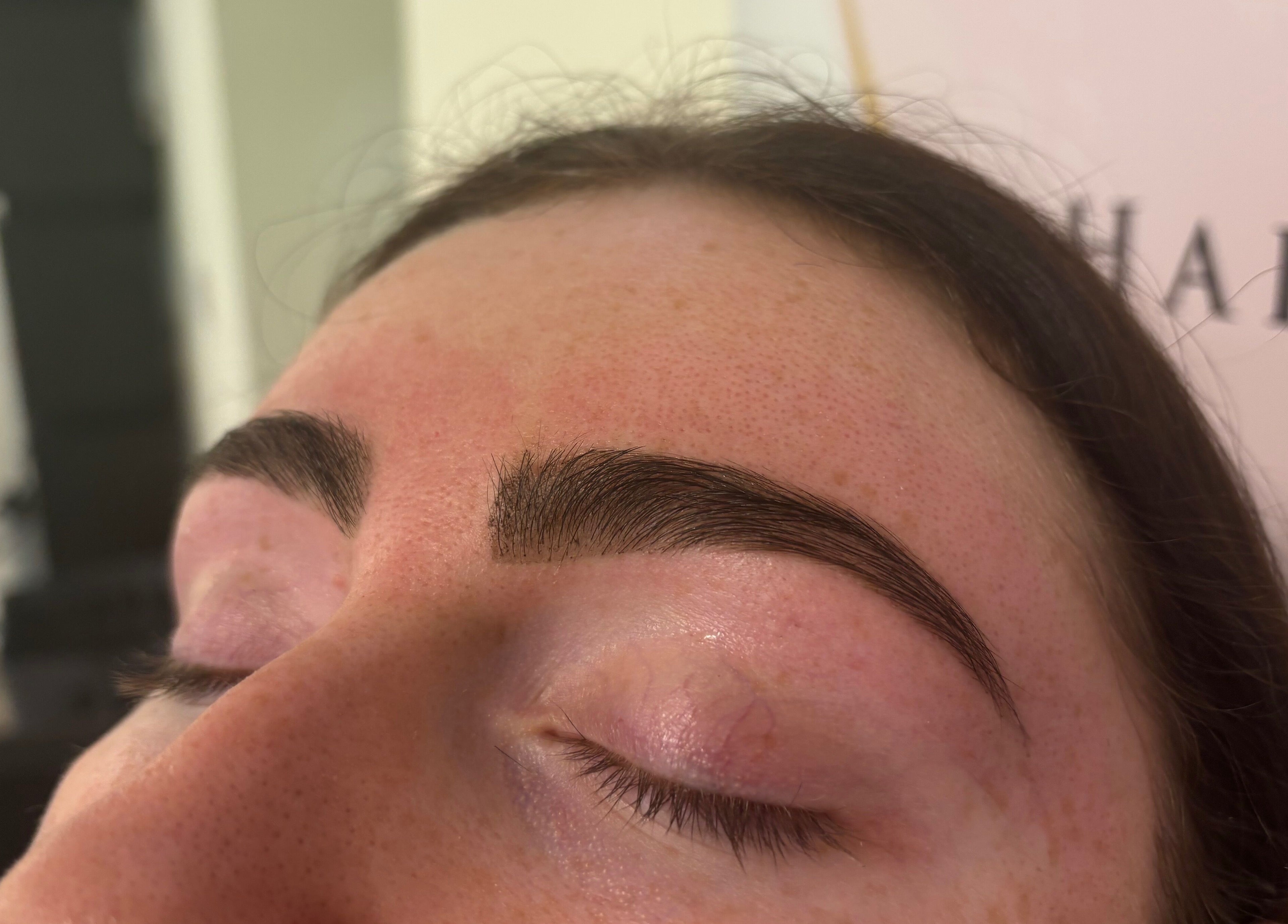 Perfectly sculpted eyebrows at Glam By Jas, Limerick, County Limerick, IE.