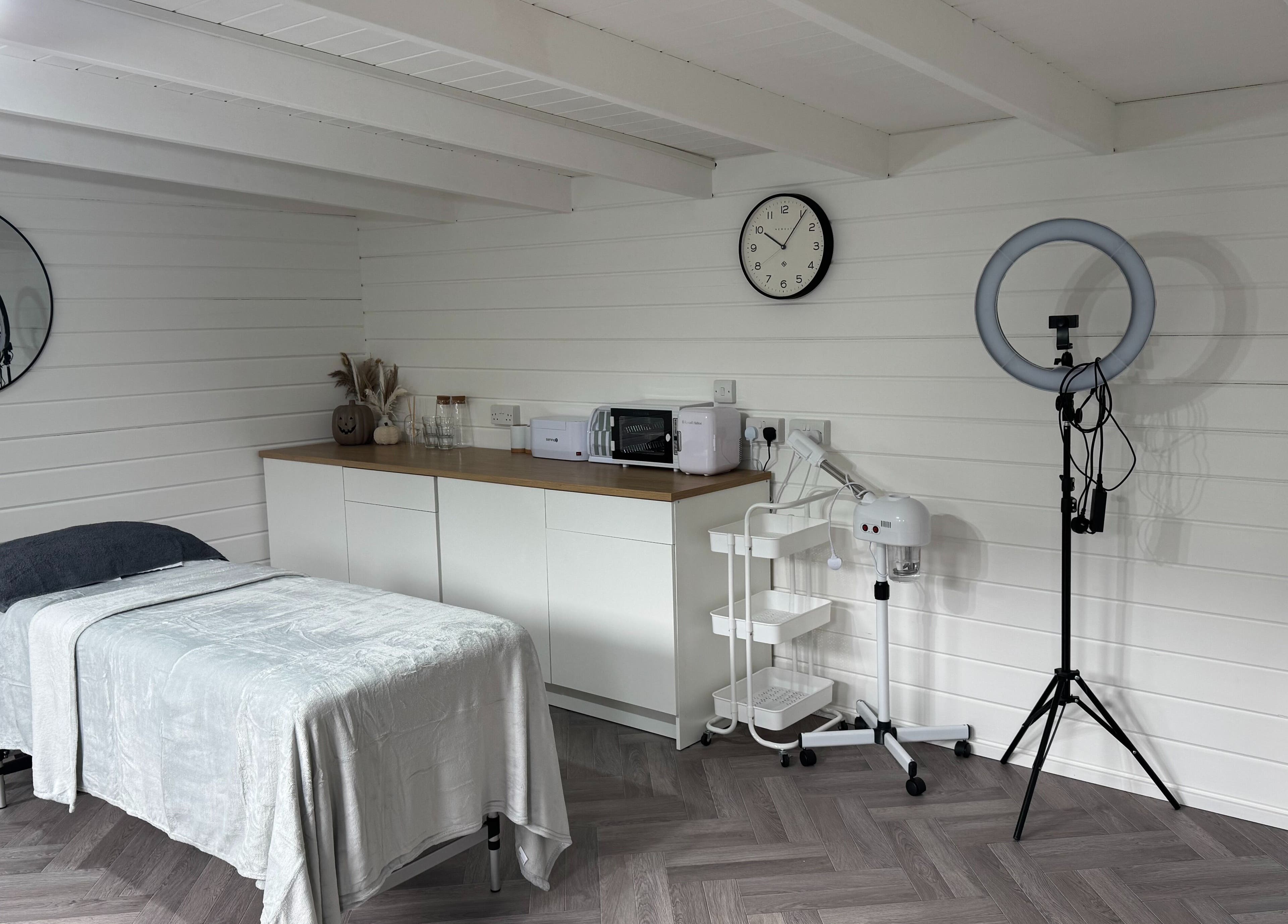 Cozy treatment room at Silken Beauty by Sophie in Littleport, England, GB.