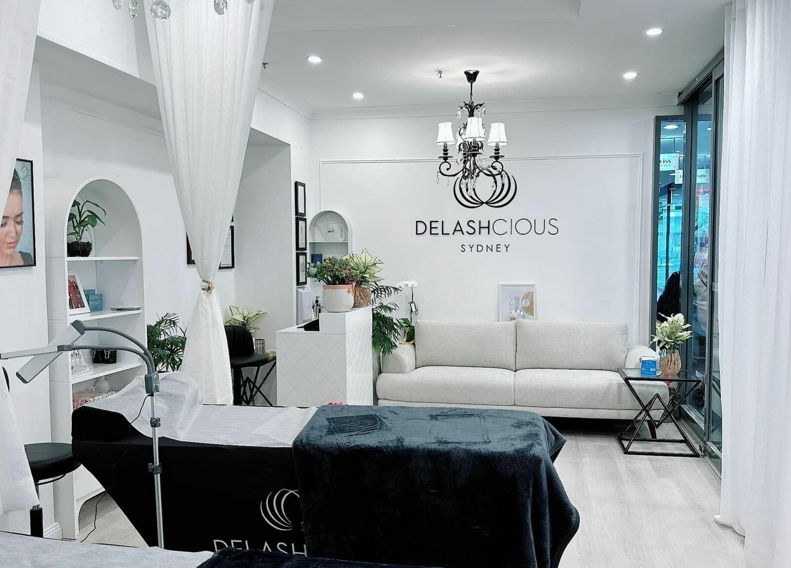 Sophisticated interior of DE LASH DOUBLE BAY in Double Bay, New South Wales, AU featuring elegant decor.