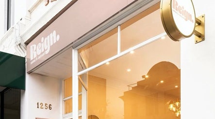 Rose Rituals entrance in Melbourne, Victoria, AU with elegant signage and modern glass facade.