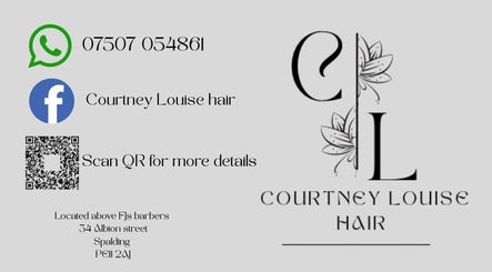 Courtney Louise hair