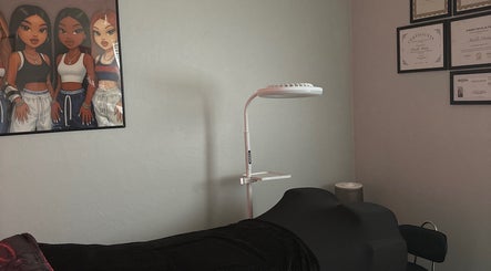 Cozy treatment space at SIERRA VISTA📍 with soft lighting, enhancing relaxation in Sierra Vista, Arizona, US.