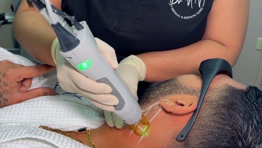 Laser treatment at Dr Avinash Nath Maraval Office, Port Of Spain, Diego Martin Regional Corporation, TT.