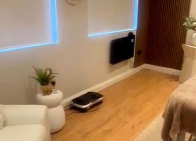 Cozy tranquil room at Sculpt Labs - Marple, Stockport, England, GB with calming decor and ambient lighting.