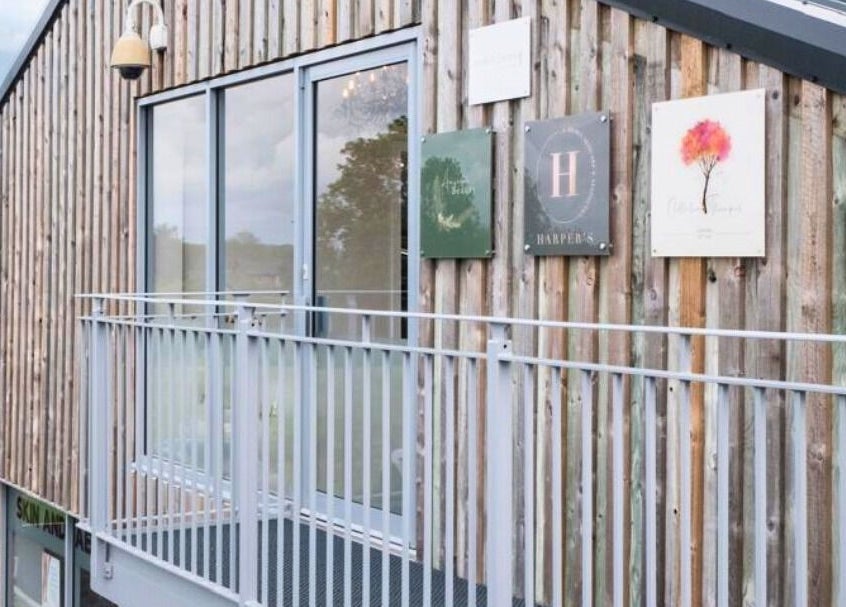 Exterior view of Sculpt Labs - Nantwich, featuring wooden facade in Burland, England, GB.