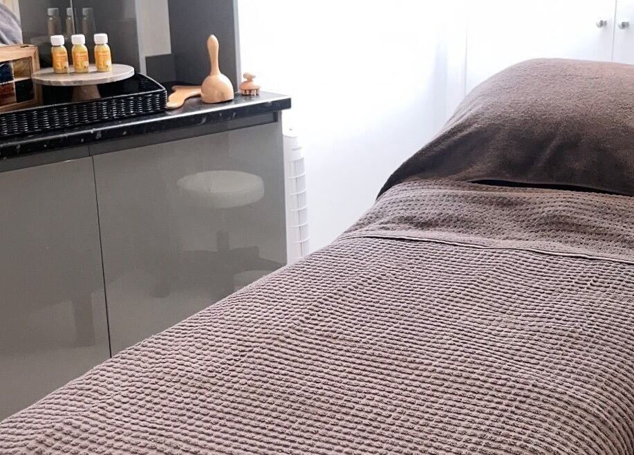 Plush treatment room at Sculpt Labs - Nantwich, Burland, England, GB for ultimate relaxation and wellness.