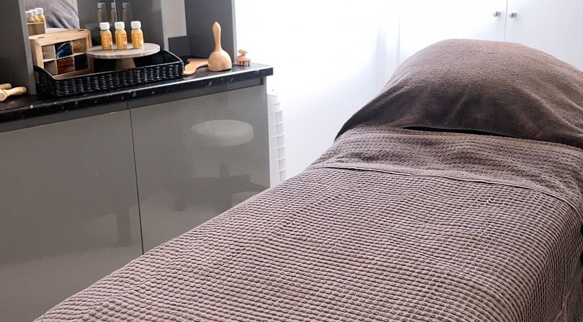 Plush treatment room at Sculpt Labs - Nantwich, Burland, England, GB for ultimate relaxation and wellness.