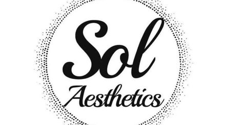 Elegant black and white Sol Aesthetics-Hastings logo in Hastings, Minnesota, US